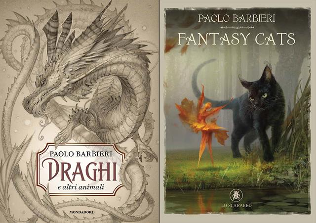 Fantasy Cats Draghi E Altri Animali Batbieri